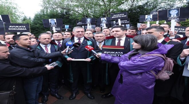 81 BARO HAREKETE GEÇTİ: AVUKATA ŞİDDETE KARŞI 5 BAŞLIKLI EYLEM PLANIYLA TBMM’YE YÜRÜDÜ VE TEMASLARDA BULUNDU
