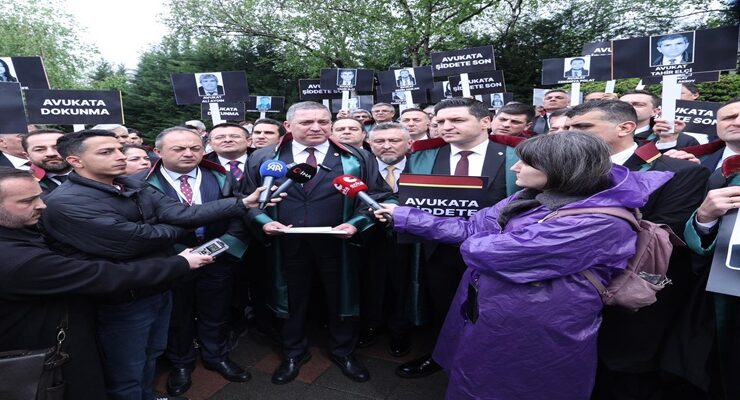 81 BARO HAREKETE GEÇTİ: AVUKATA ŞİDDETE KARŞI 5 BAŞLIKLI EYLEM PLANIYLA TBMM’YE YÜRÜDÜ VE TEMASLARDA BULUNDU