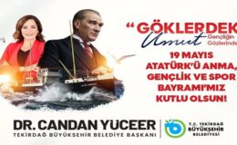 CANDAN BAŞKAN’DAN 19 MAYIS ATATÜRK’Ü ANMA, GENÇLİK VE SPOR BAYRAMI MESAJI