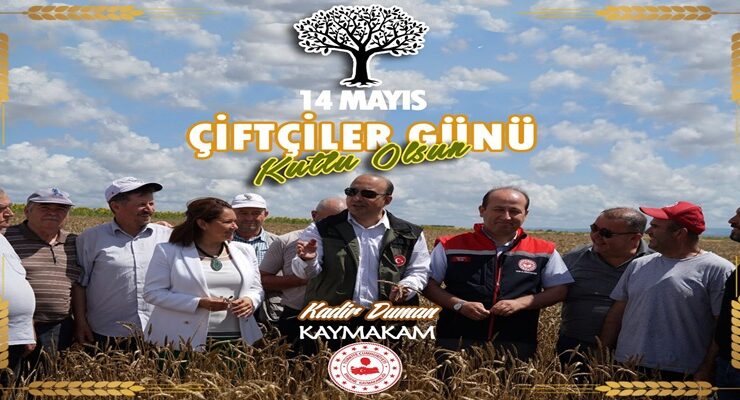 Ergene Kaymakamı Kadir Duman’dan Dünya Çiftçiler Günü Mesajı