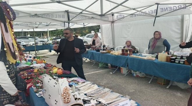 Ergene Kent Konseyi Başkanı Ersin Koca’dan Trakya Doğada Yaşam Fuarı’na Ziyaret