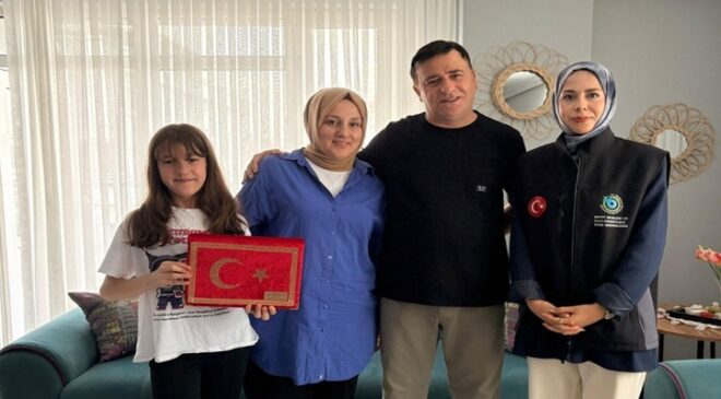 BÜYÜKŞEHİR’DEN GAZİ AİLESİNE ANLAMLI DOĞUM GÜNÜ SÜRPRİZİ