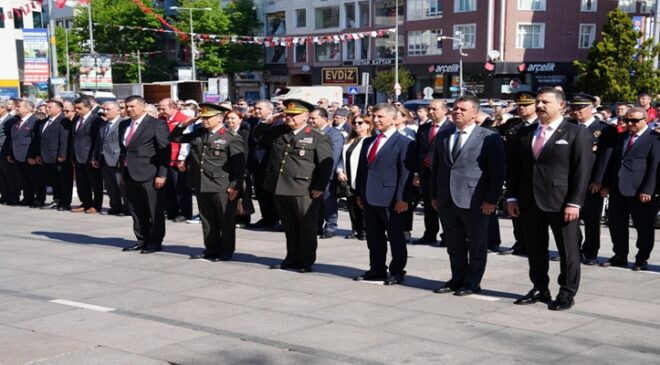 Çorlu’da 19 Mayıs Atatürk’ü Anma, Gençlik ve Spor Bayramı Kutlandı
