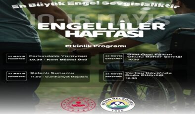KEŞAN’DA ENGELLİLER HAFTASINDA ETKİNLİKLER DÜZENLENECEK