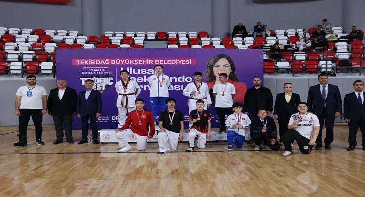 TEKİRDAĞ’DA TAEKWONDO HEYECANI TEKGENÇFEST’LE TAÇLANDI