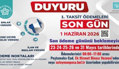 Süleymanpaşa Belediyesi Vezneleri Tatilde Hizmete Devam Edecek