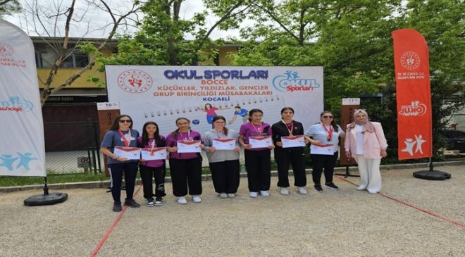 Çorlu Ortaokulu Bocce Takımından Türkiye Şampiyonası Başarısı