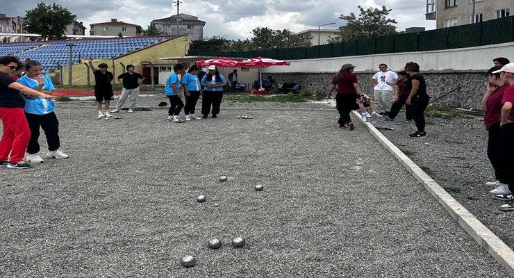 Çorlu’da 19 Mayıs Bocce Heyecanı Yaşandı