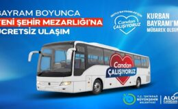 BÜYÜKŞEHİR’DEN KURBAN BAYRAMI’NDA YENİ ŞEHİR MEZARLIĞINA ÜCRETSİZ SERVİS HİZMETİ