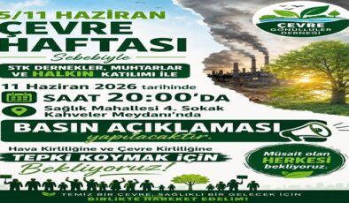 ERGENE’DE ÇEVRE KİRLİLİĞİNE KARŞI ORTAK SES: HALK BASIN AÇIKLAMASINDA BULUŞUYOR