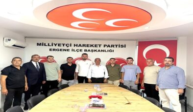 MHP Ergene İlçe Başkanlığı’nda Üye Kayıt Çalışmaları Aralıksız Sürüyor
