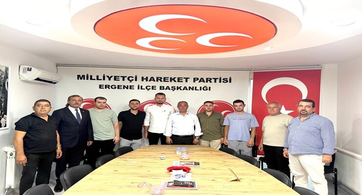 MHP Ergene İlçe Başkanlığı’nda Üye Kayıt Çalışmaları Aralıksız Sürüyor