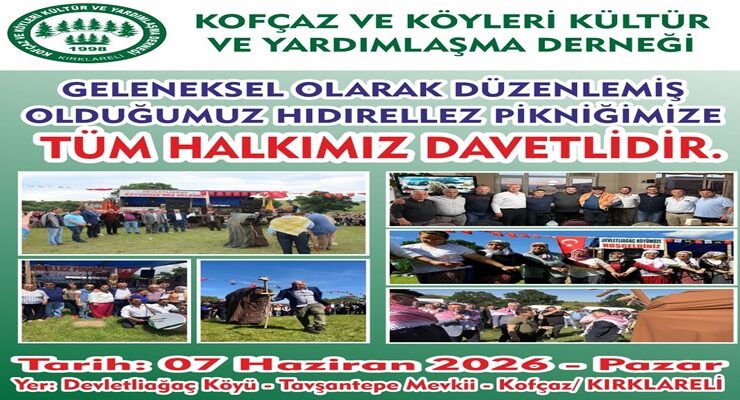 Balkan Kültürünü Yaşatan Geleneksel Etkinlik Devletliağaç Köyü’nde Düzenlenecek