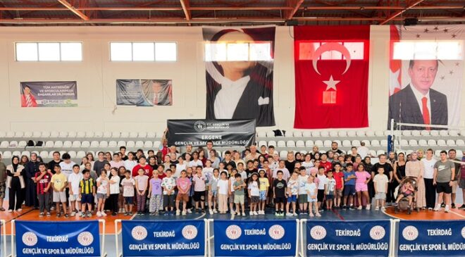 Ergene’de Yaz Spor Okulları Açılış Töreni Gerçekleştirildi
