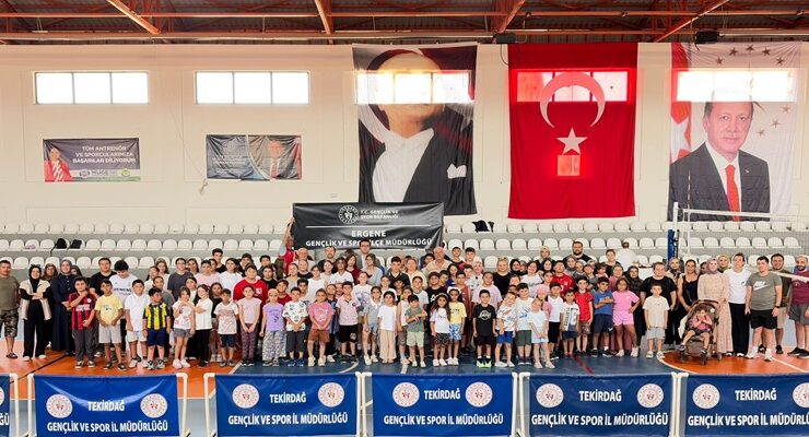 Ergene’de Yaz Spor Okulları Açılış Töreni Gerçekleştirildi