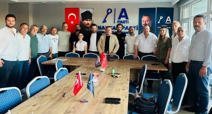 Anahtar Parti Çorlu İlçe Başkanlığı İlk Yönetim Kurulu Toplantısını Gerçekleştirdi