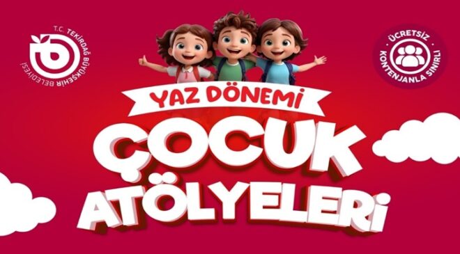 ÇERKEZKÖY’DE MİNİKLER İÇİN EĞİTİCİ YAZ MARATONU