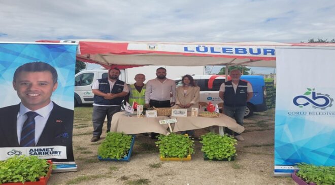 Çorlu Belediyesi Yerel Tohum Takas Şenliği’nde Seymen Kavununu Tanıttı