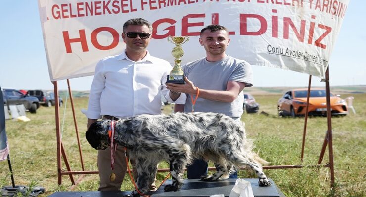 Çorlu’da 14. Geleneksel Fermalı Av Köpekleri Yarışması Heyecanı Yaşandı