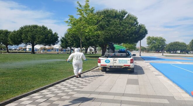 Festival Alanlarında Kapsamlı İlaçlama Çalışması