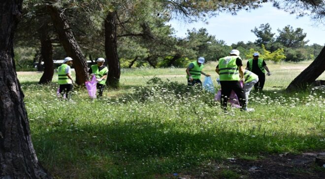 Dokuzdere Göleti’nde Çevre Seferberliği