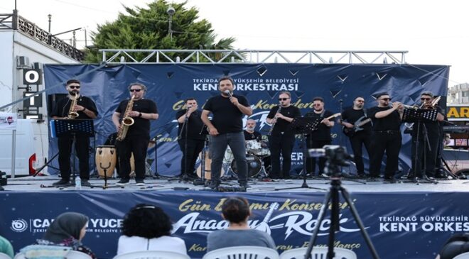 KENT ORKESTRASI’NDAN ANADOLU ROCK ŞÖLENİ