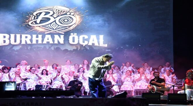 Festivalin İlk Gününde Burhan Öçal Rüzgârı Esti