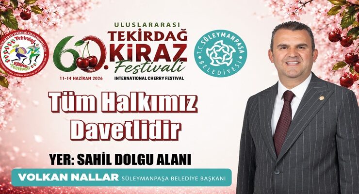 Kiraz Festivali Dopdolu Bir Programla 11 Haziranda Başlıyor
