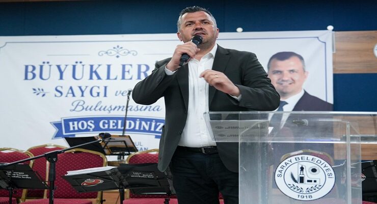 Saray Belediyesi’nden ‘Büyüklerimize Vefa ve Saygı Buluşması’