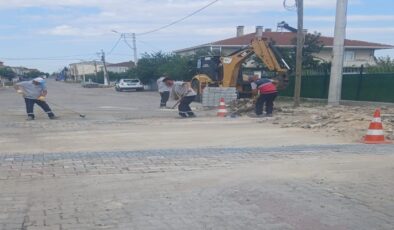ERGENE’DE FEN İŞLERİ EKİPLERİ SAHADA FARK YARATTI
