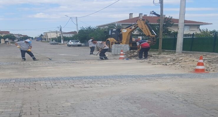 ERGENE’DE FEN İŞLERİ EKİPLERİ SAHADA FARK YARATTI