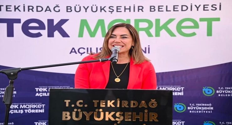 CANDAN BAŞKAN’LA TEK MARKET AĞI BÜYÜYOR, 7’NCİ ŞUBE SARAY’DA AÇILDI