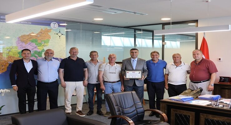 MUHTARLARDAN TESKİ’YE TEŞEKKÜR ZİYARETİ
