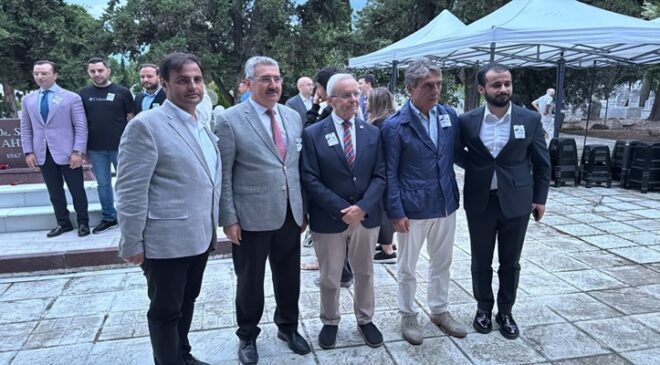 TEKİRDAĞ NKÜ REKTÖRÜ PROF. DR. MÜMİN ŞAHİN, BATI TRAKYA’DA DR. SADIK AHMET’İ ANMA TÖRENLERİNE KATILDI VE TEMASLARDA BULUNDU