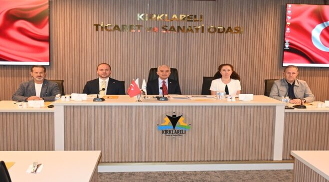 Kırklareli Ticaret ve Sanayi Odası, “İllerin Teknolojik Düzeyleri Kırklareli İli’nin Durumu Toplantısı”na Ev Sahipliği Yaptı