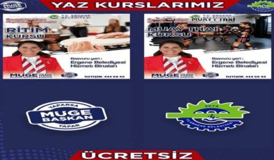 ERGENE’DE YAZ KURSLARI BAŞLIYOR