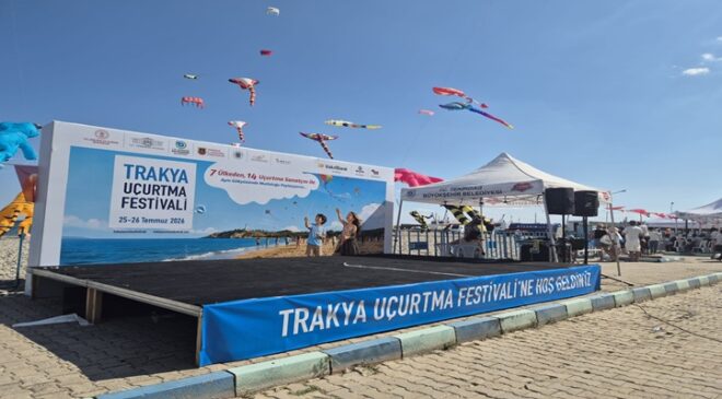 4. TRAKYA UÇURTMA FESTİVALİ 25-26 TEMMUZDA HOŞKÖY’DE GERÇEKLEŞTİ