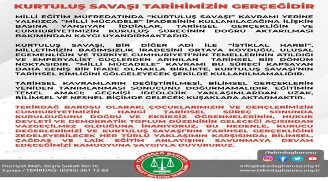 Kurtuluş Savaşı Tarihimizin Gerçeğidir