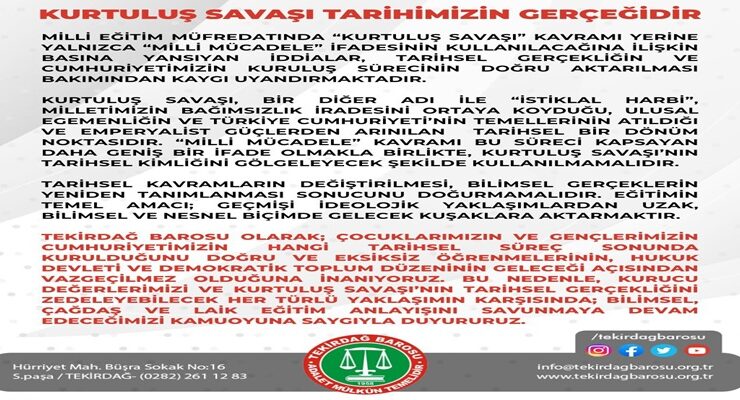 Kurtuluş Savaşı Tarihimizin Gerçeğidir