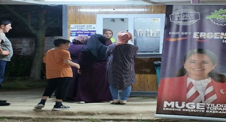 ERGENE’MİZDE MUHABBETİ VE KOMŞULUĞU BÜYÜTÜYORUZ