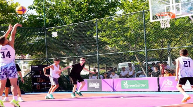 6. Ziya Berhan Kılıç 3×3 Sokak Basketbolu Turnuvası Başladı