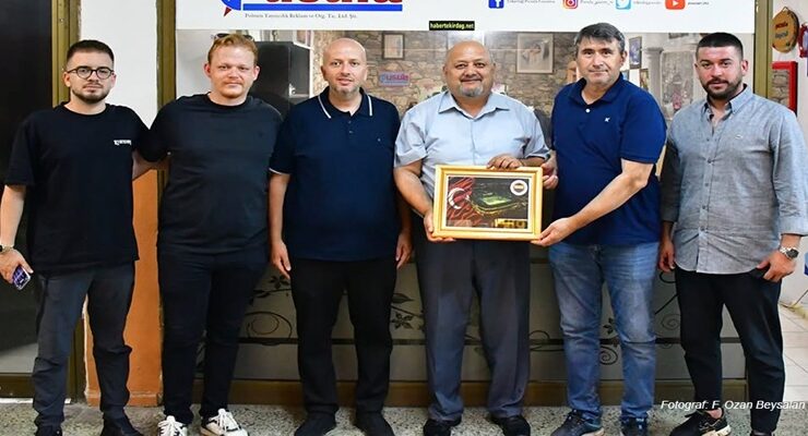 Tekirdağ 59 Fenerbahçeliler Derneği’nden Tekirdağ Gazeteciler Derneği’ne Ziyaret