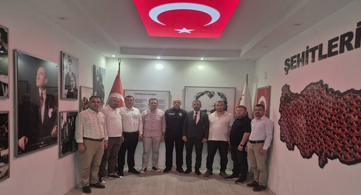Ergene Kent Konseyinden Tekirdağ İl Emniyet Müdür Yardımcısı Bülent Vatansever’e Ziyaret