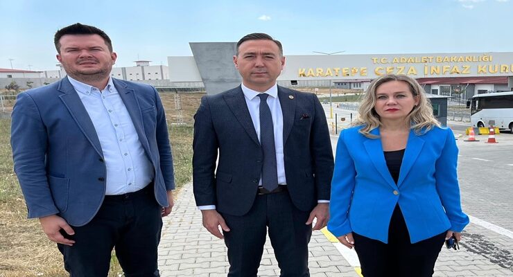 Tekirdağ Barosundan, Komedyen Deniz Göktaş’a Çorlu Karatepe Ceza İnfaz Kurumunda Ziyaret