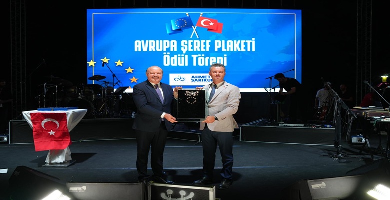 Avrupa Şeref Plaketi Çorlu’nun (9)