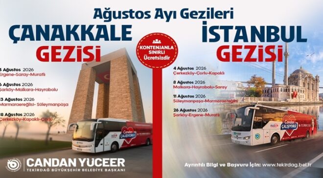 BÜYÜKŞEHİR’İN AĞUSTOS AYI TARİH VE KÜLTÜR GEZİLERİ BAŞLIYOR