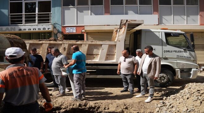 Başkan Sarıkurt`tan Yoğun Saha Mesaisi