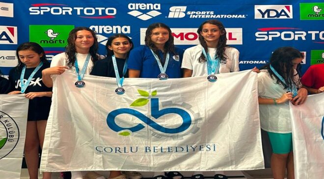 Bölge Şampiyonası’ndan Çorlu’ya 65 Madalya