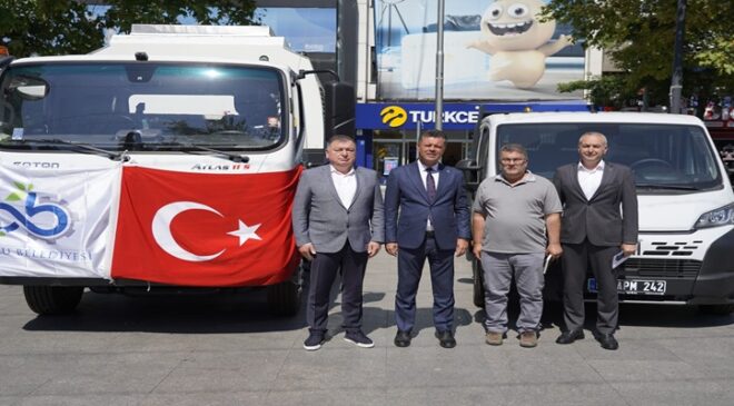 Çorlu Belediyesi Hizmet Filosunu Güçlendirmeye Devam Ediyor