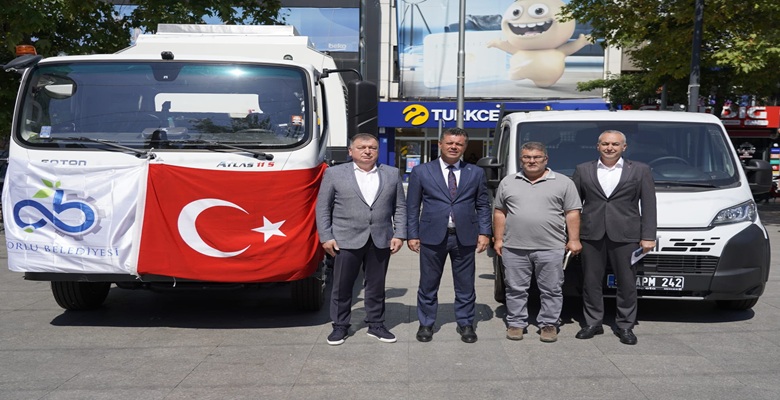 Çorlu Belediyesi Hizmet Filosunu Güçlendirmeye Devam Ediyor (2)